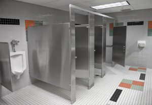 restroom stalls
